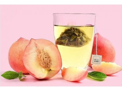 PEACH HOT GREEN TEA